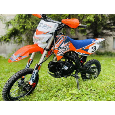 Pitbike Leramotors By Apollo Jaguar 125cc 17“/14“ E-Start Oranžová