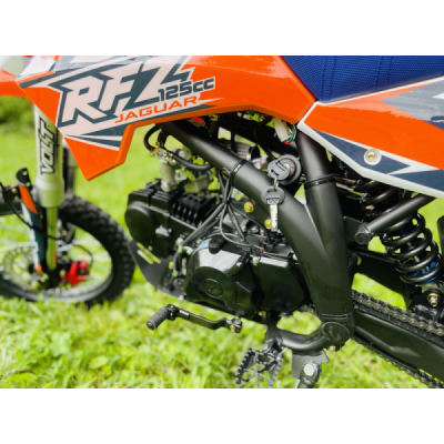 Pitbike Leramotors By Apollo Jaguar 125cc 17“/14“ E-Start Oranžová