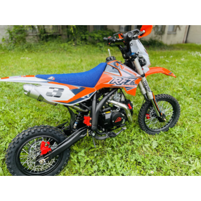 Pitbike Leramotors By Apollo Jaguar 125cc 17“/14“ E-Start Oranžová