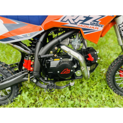 Pitbike Leramotors By Apollo Jaguar 125cc 17“/14“ E-Start Oranžová