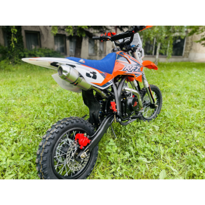 Pitbike Leramotors By Apollo Jaguar 125cc 17“/14“ E-Start Oranžová