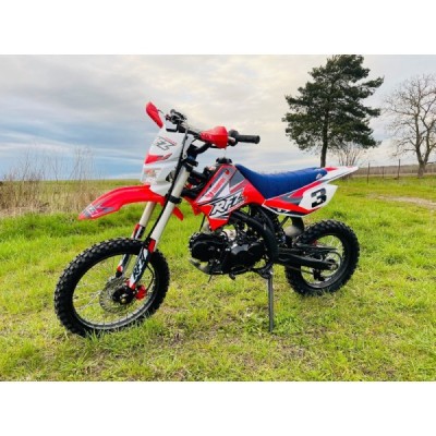 Pitbike Leramotors By Apollo Jaguar 125cc 17“/14“ E-Start Červená