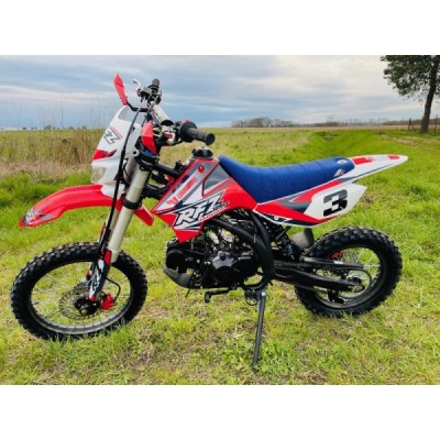 Pitbike Leramotors By Apollo Jaguar 125cc 17“/14“ E-Start Červená