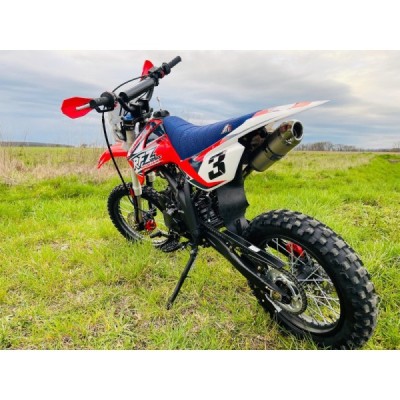 Pitbike Leramotors By Apollo Jaguar 125cc 17“/14“ E-Start Červená