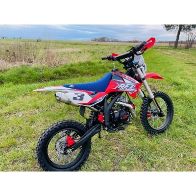 Pitbike Leramotors By Apollo Jaguar 125cc 17“/14“ E-Start Červená