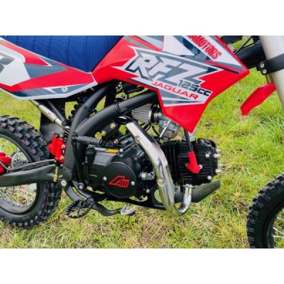 Pitbike Leramotors By Apollo Jaguar 125cc 17“/14“ E-Start Červená