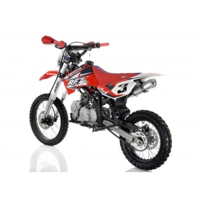 Pitbike Leramotors By Apollo Jaguar 125cc 17“/14“ E-Start Červená