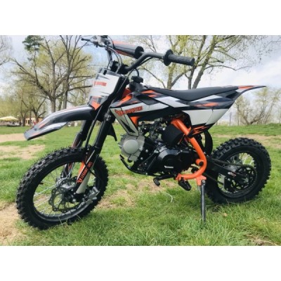 Pitbike Leramotors Cannon 125ccm 4T 14/12 E-Start Oranžová