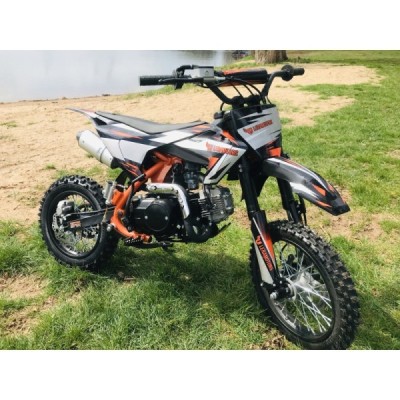 Pitbike Leramotors Cannon 125ccm 4T 14/12 E-Start Oranžová