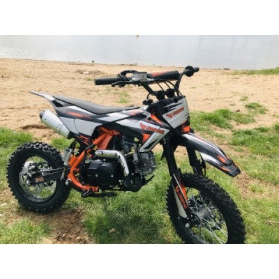Pitbike Leramotors Cannon 125ccm 4T 14/12 E-Start Oranžová