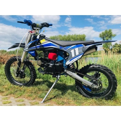 Pitbike Leramotors Shark 125ccm E-Start 4T 17/14 Modrá