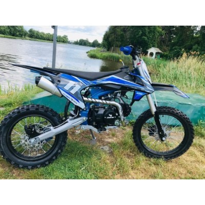 Pitbike Leramotors Shark 125ccm E-Start 4T 17/14 Modrá