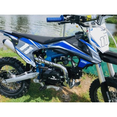 Pitbike Leramotors Shark 125ccm E-Start 4T 17/14 Modrá