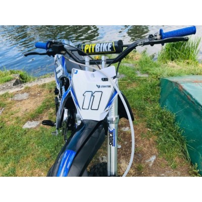 Pitbike Leramotors Shark 125ccm E-Start 4T 17/14 Modrá
