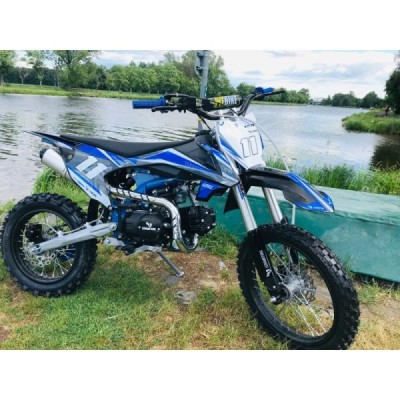 Pitbike Leramotors Shark 125ccm E-Start 4T 17/14 Modrá