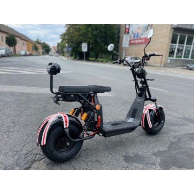 Elektrokoloběžka Lera Scooters C2 1500W English flag black