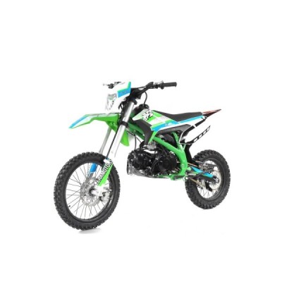 Pitbike Leramotors By Apollo THUNDER 125cc 17/14 E-Start Zelená