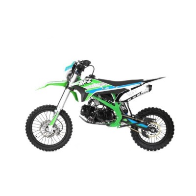 Pitbike Leramotors By Apollo THUNDER 125cc 17/14 E-Start Zelená
