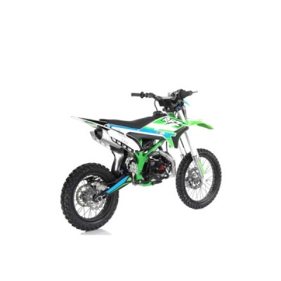 Pitbike Leramotors By Apollo THUNDER 125cc 17/14 E-Start Zelená