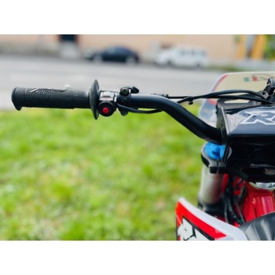 Dětská benzínová motorka Pitbike Leramotors By Apollo THUNDER 125cc 17/14 E-Start Červená
