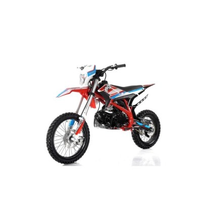 Pitbike Leramotors By Apollo THUNDER 125cc 17/14 E-Start Červená