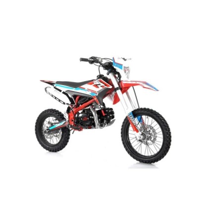 Pitbike Leramotors By Apollo THUNDER 125cc 17/14 E-Start Červená