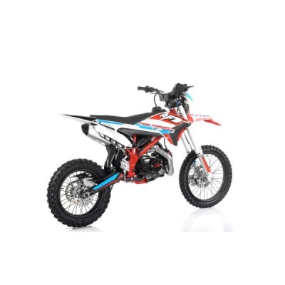 Pitbike Leramotors By Apollo THUNDER 125cc 17/14 E-Start Červená