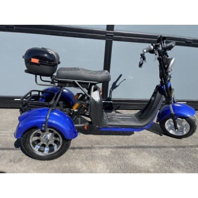 Elektrická tříkolka Leramotors SCOOTERS C5 2000W Modrá