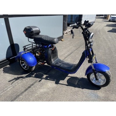 Elektrická tříkolka Leramotors SCOOTERS C5 2000W Modrá