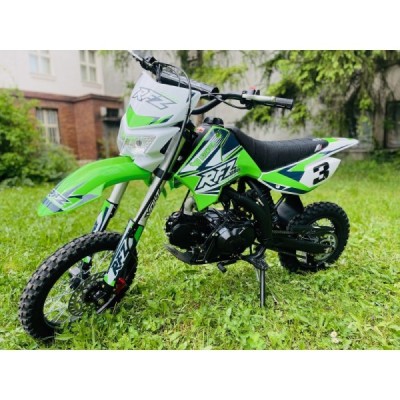 Pitbike Leramotors By Apollo Jaguar 125cc 14“/12“ E-Start Zelená