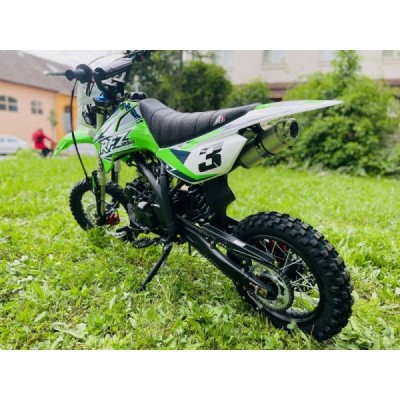 Pitbike Leramotors By Apollo Jaguar 125cc 14“/12“ E-Start Zelená