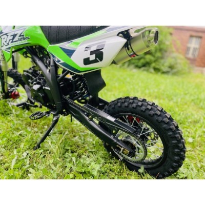 Pitbike Leramotors By Apollo Jaguar 125cc 14“/12“ E-Start Zelená