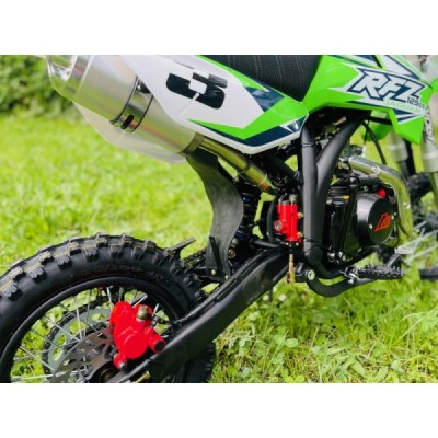 Pitbike Leramotors By Apollo Jaguar 125cc 14“/12“ E-Start Zelená