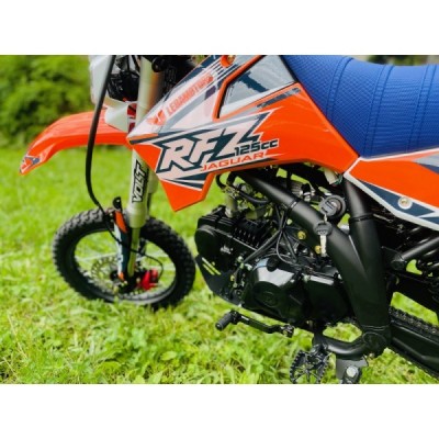 Pitbike Leramotors By Apollo Jaguar 125cc 14“/12“ E-Start Oranžová