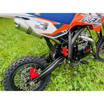 Pitbike Leramotors By Apollo Jaguar 125cc 14“/12“ E-Start Oranžová