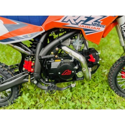 Pitbike Leramotors By Apollo Jaguar 125cc 14“/12“ E-Start Oranžová