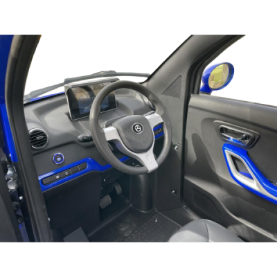 Elektromobil Leramotors E-Car E4 Modrá II