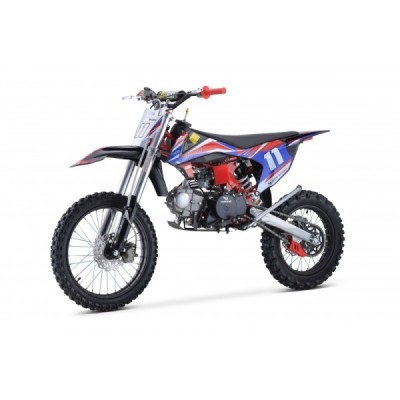 Pitbike Leramotors Shark 125ccm E-Start 4T 17/14 Červená