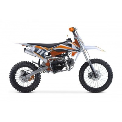 Pitbike Leramotors Shark 125cc 4T 17/14 oranžová