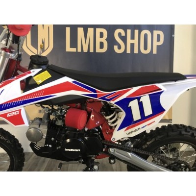 Pitbike Leramotors Shark 125cc 4T 17/14 červená