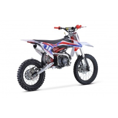 Pitbike Leramotors Shark 125cc 4T 17/14 červená