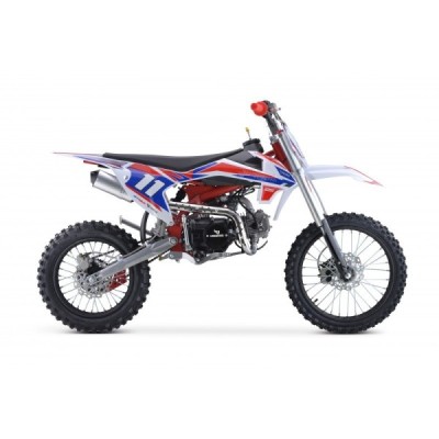 Pitbike Leramotors Shark 125cc 4T 17/14 červená