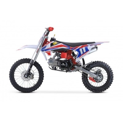 Pitbike Leramotors Shark 125cc 4T 17/14 červená
