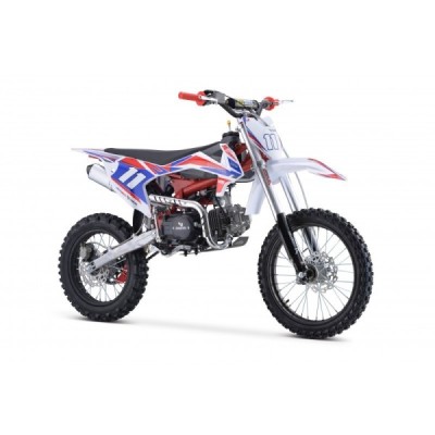 Pitbike Leramotors Shark 125cc 4T 17/14 červená