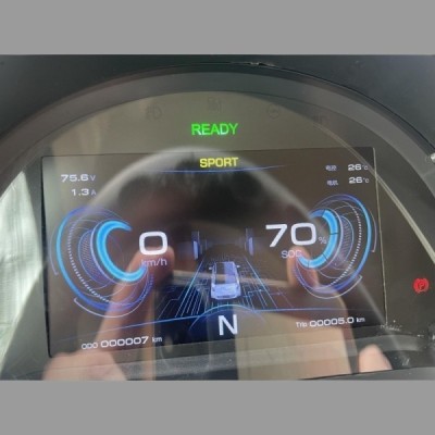 Elektromobil Leramotors E-Car M2 oranžové
