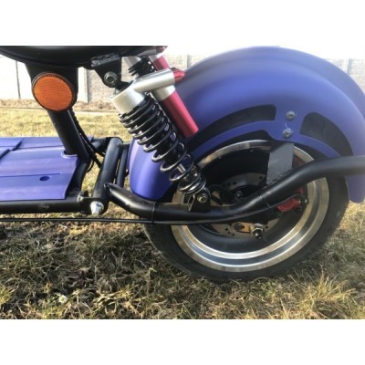 Elektro chopper Lera Scooters C8 2000W Modrá