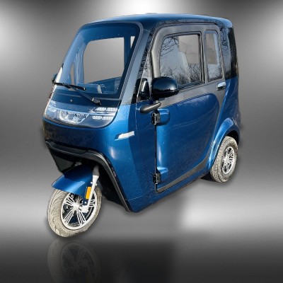 Tříkolka Leramotors E1, modrá, možnost i bez řidičáku