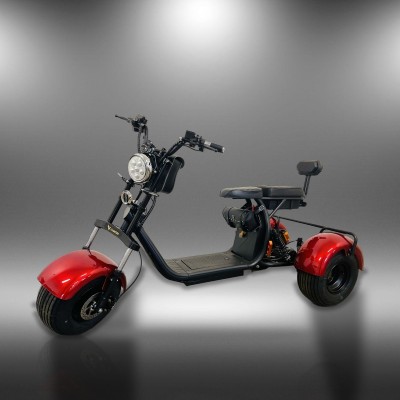 Tříkolka Lera Scooters C4 1000W červená